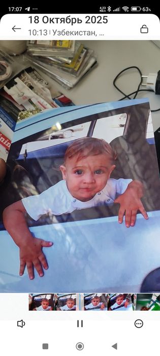 Фото на алюминиевой пластине