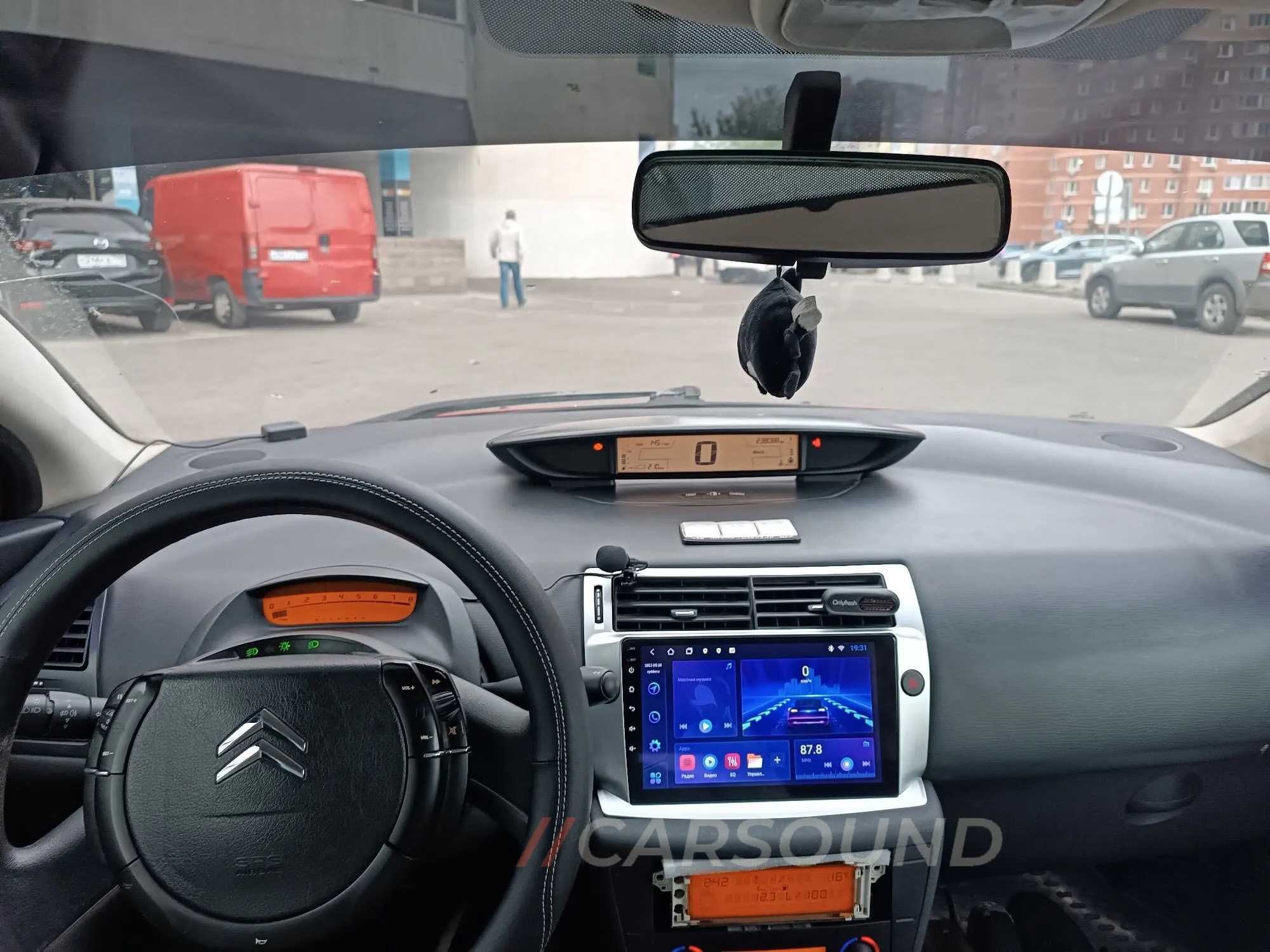 Citroen C4 9" Мултимедия Android 13 Ситроен Ц4 04-14 Навигация Андроид