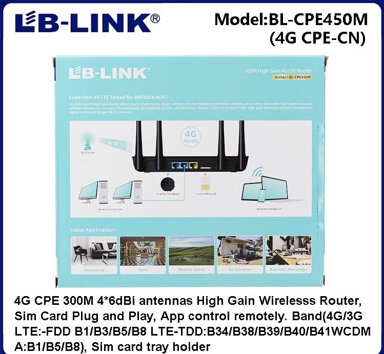 LB-LINK Archer 3G 4G Wifi Router