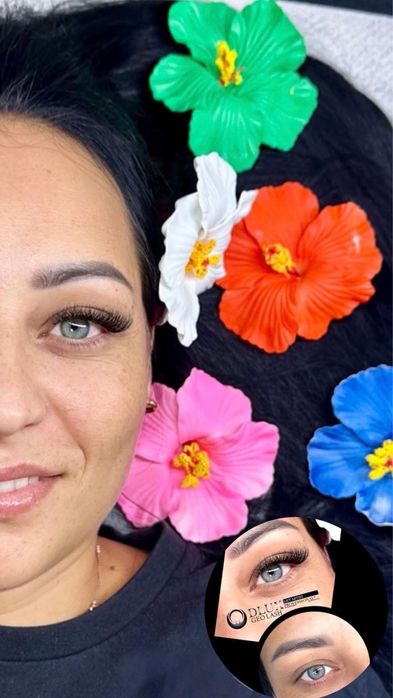 Extensii de gene fir cu fir 1-3D Soft/Mega Volum