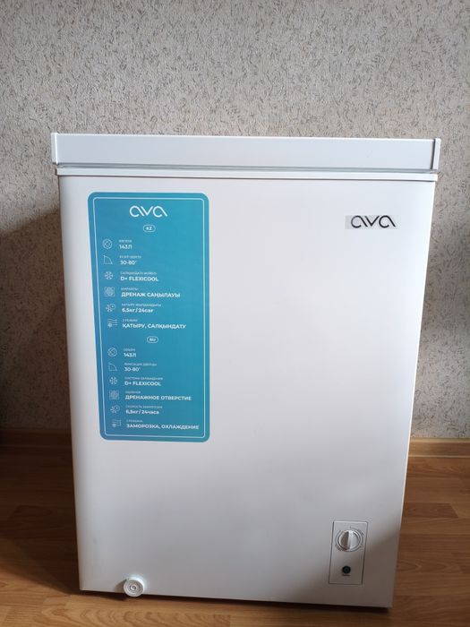 Морозильник 150 л Новый Морозильник AVA CFR-150W 150 л белый