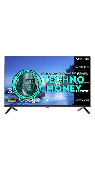 Yasin Google TV 32D | Рассрочка 0•0•12 | Гарантия | Trade in