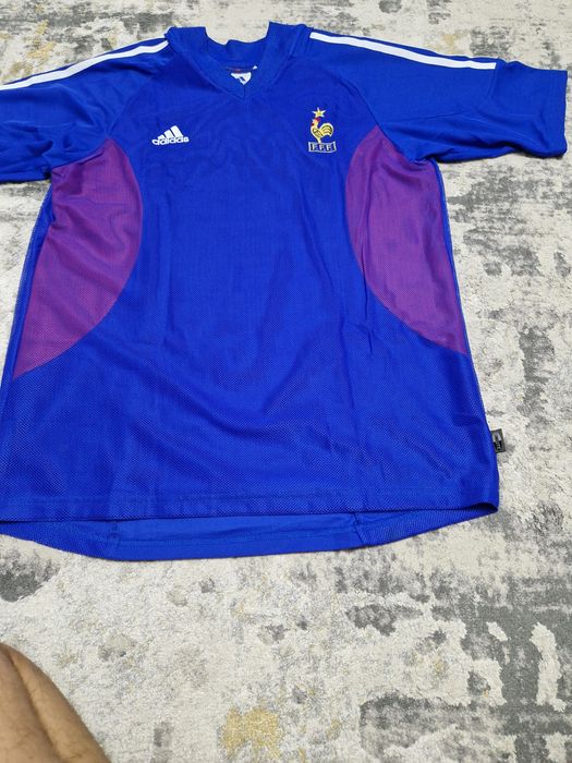 Vand tricou de fotbal Adidas, marimea L, Franta 2002-2004
