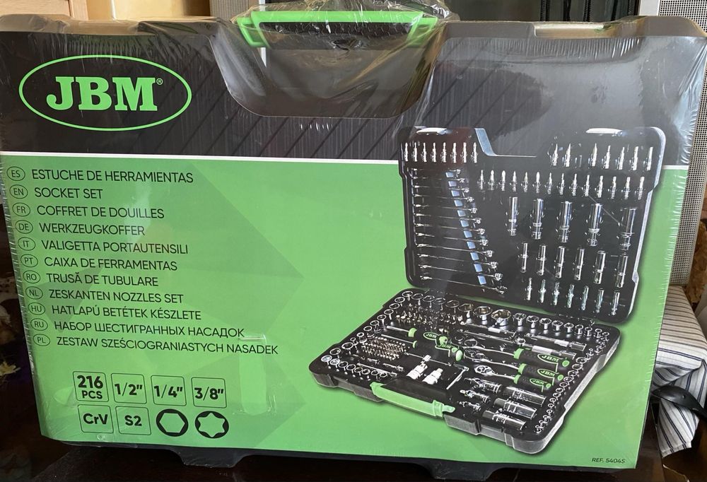 Комплект инструменти 216 части ( гедоре) JBM 52840