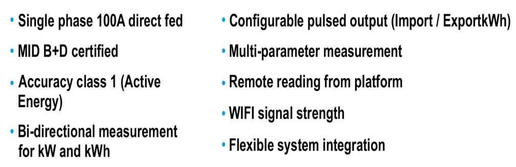 Smart Meter Eastron SDM230-WIFI APP, Contor Inteligent Bidirectional