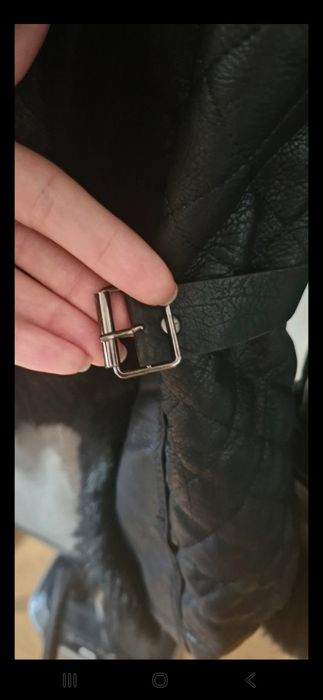 Haina de piele cu blanita M