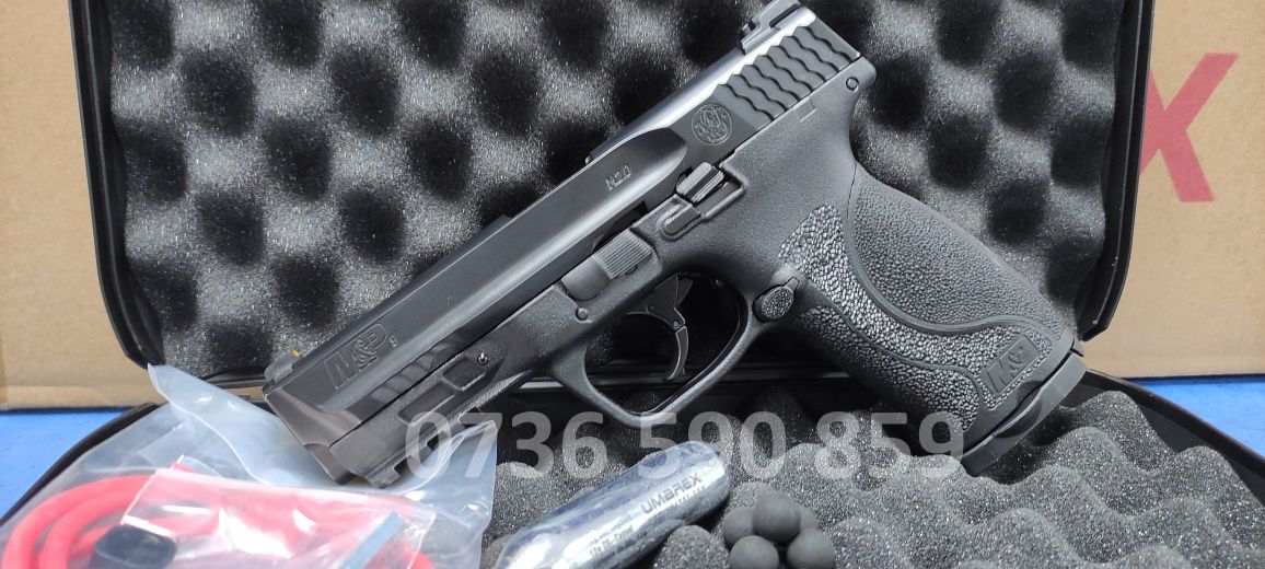 7.5j putere smith&wesson pistol paintball cu recul co2 NU AUTOAPARARE