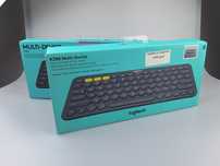 Tastatura bluetooth wireless logitech k380 dark grey