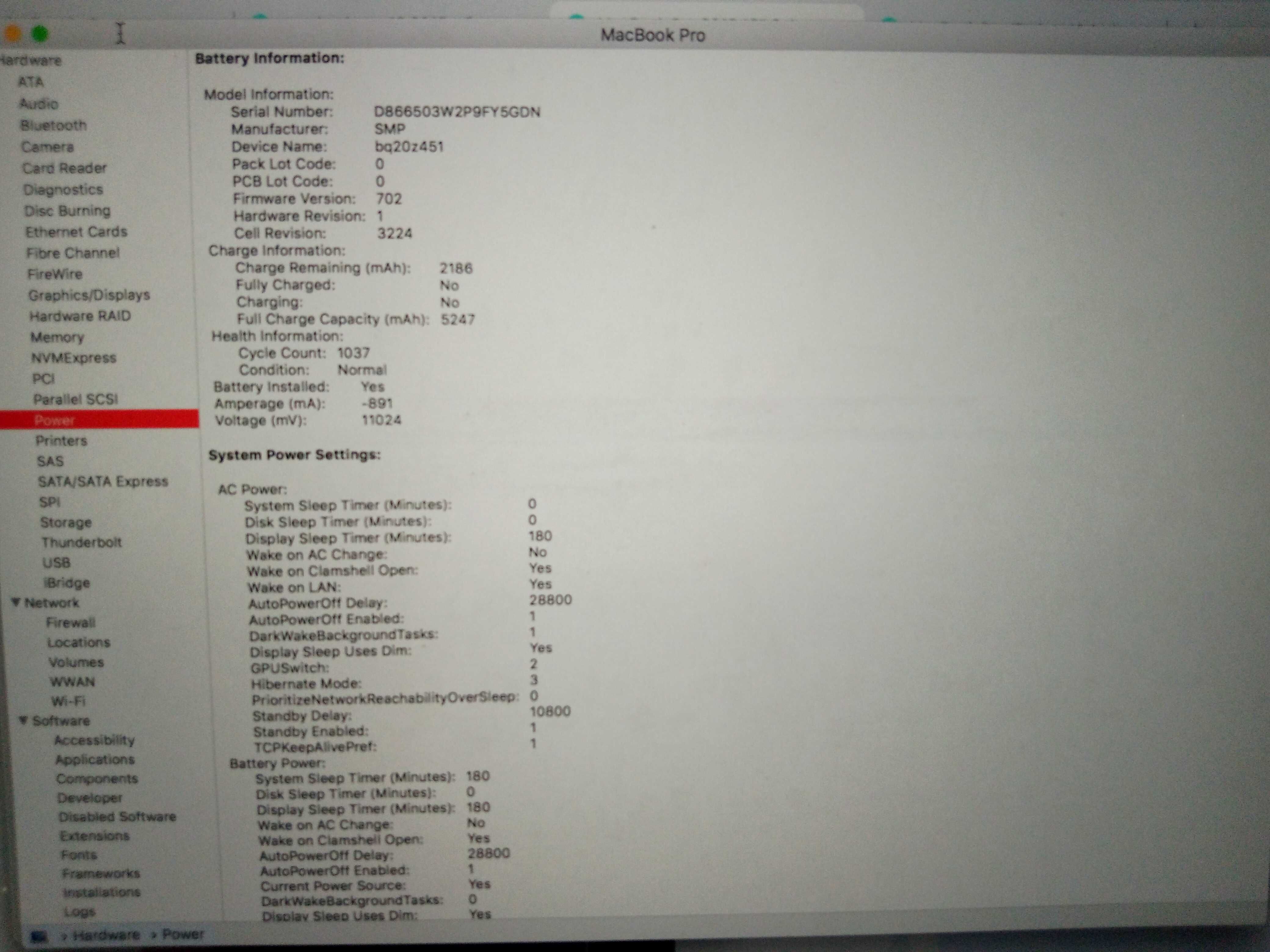 MacBook Pro 2015 13” 8GB ram 128 SSD Disk