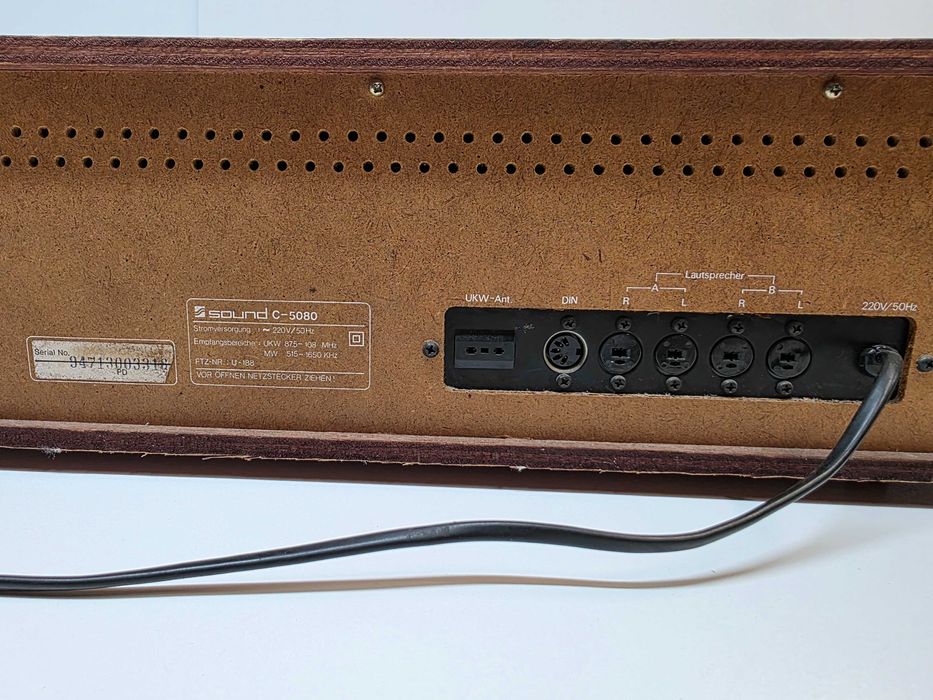Vand stereo casette deck receiver Sound C5080