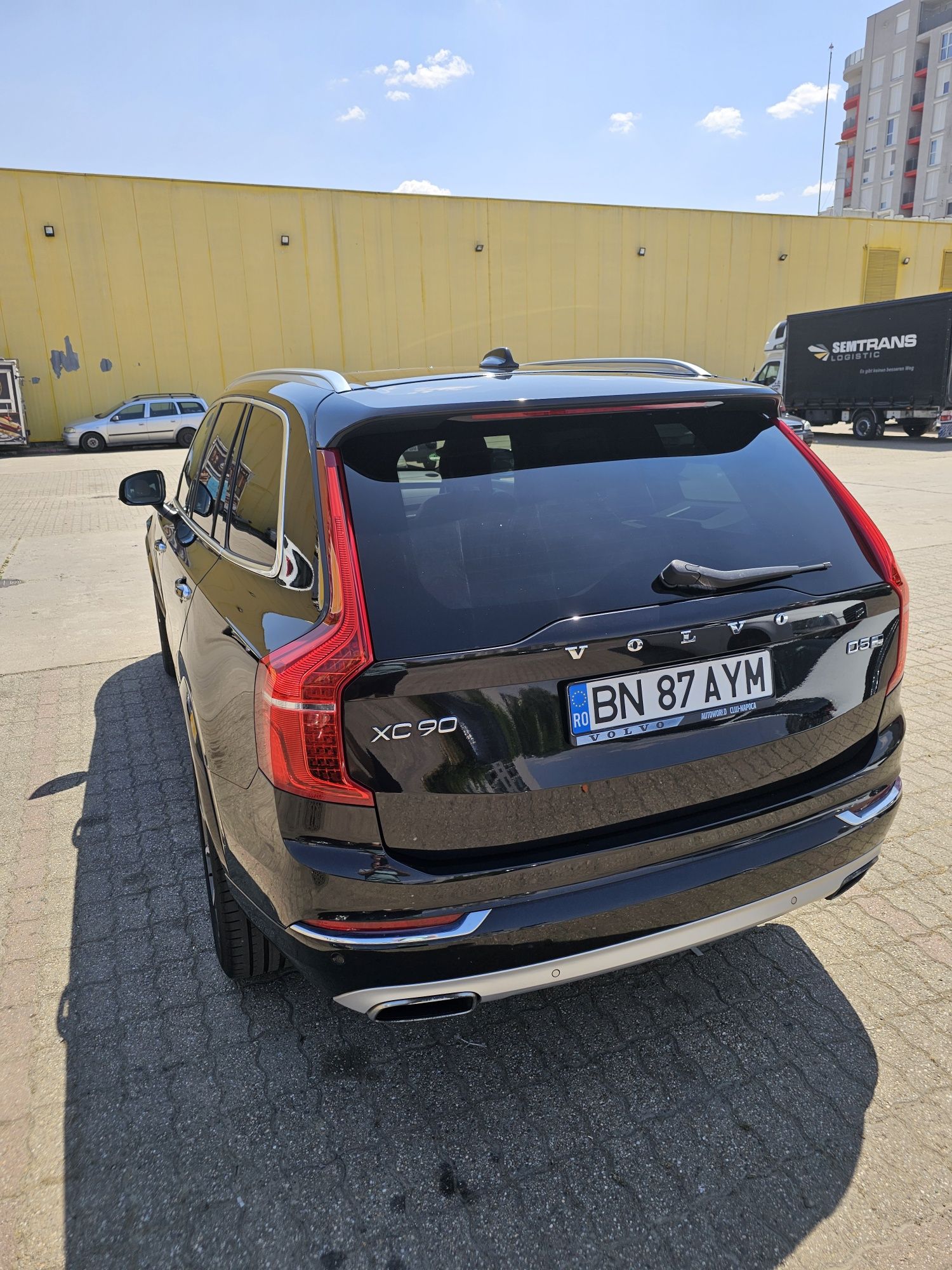 Volvo xc 90, inscription