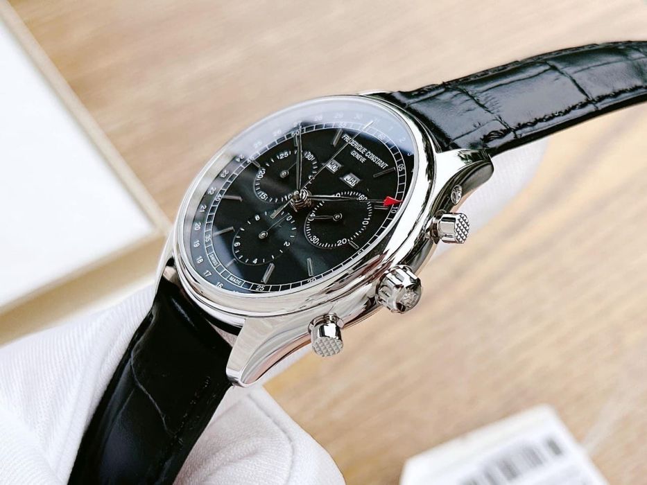 Швейцарские часы Frederique Constant, хронограф, кварцевый механизм
