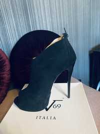 Botine cizme decupate originale Versace 1969