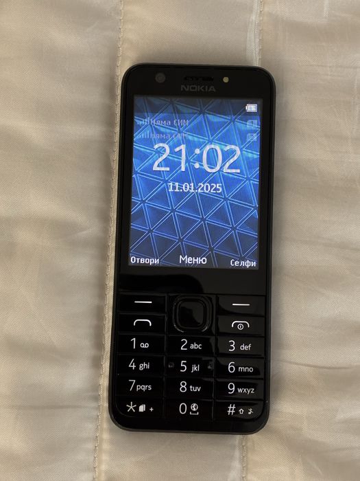 Телефон Nokia 230 dual sim, dark silver