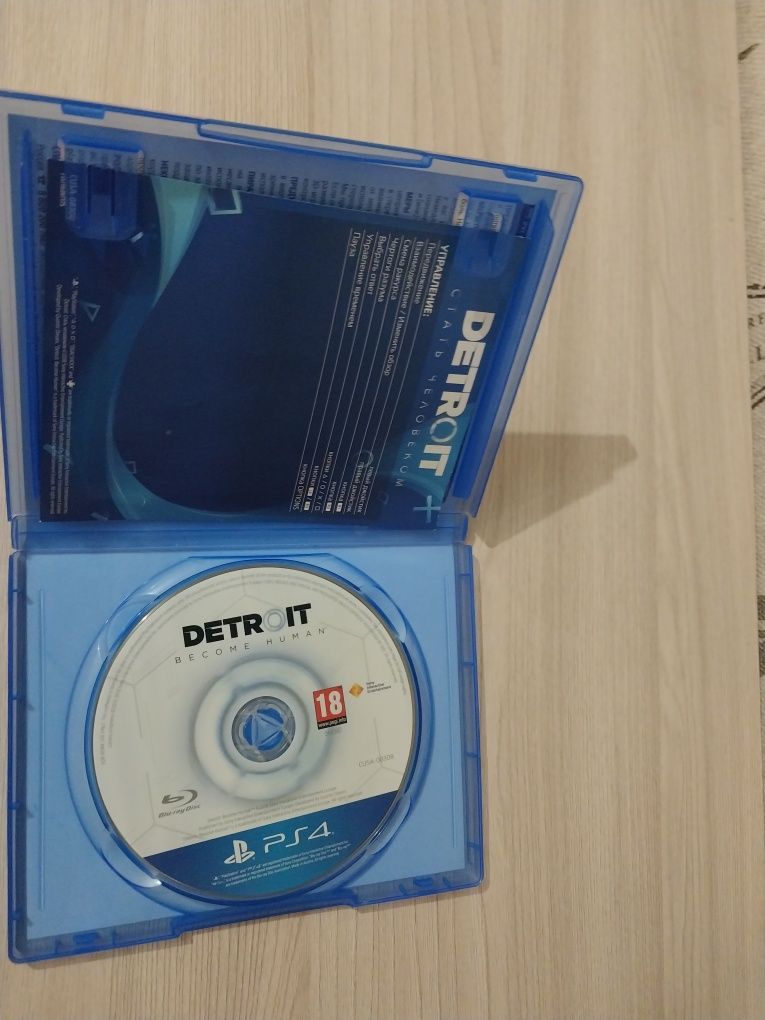 Игра на PlayStation 4 Detroit в отличном состоянии