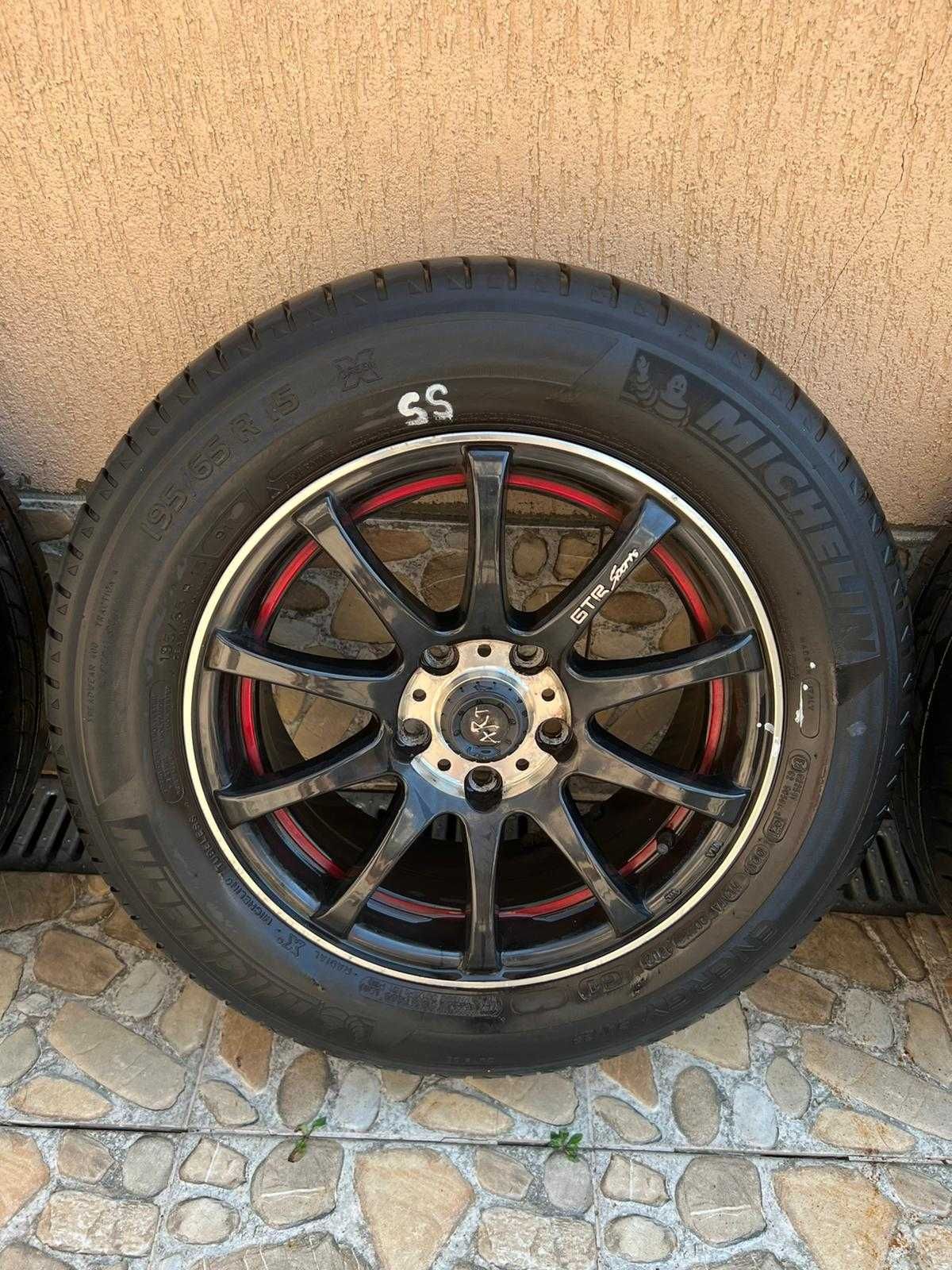 Jante ART VW + Cauciucuri Michelin 195/65/R15 + Rezerva!