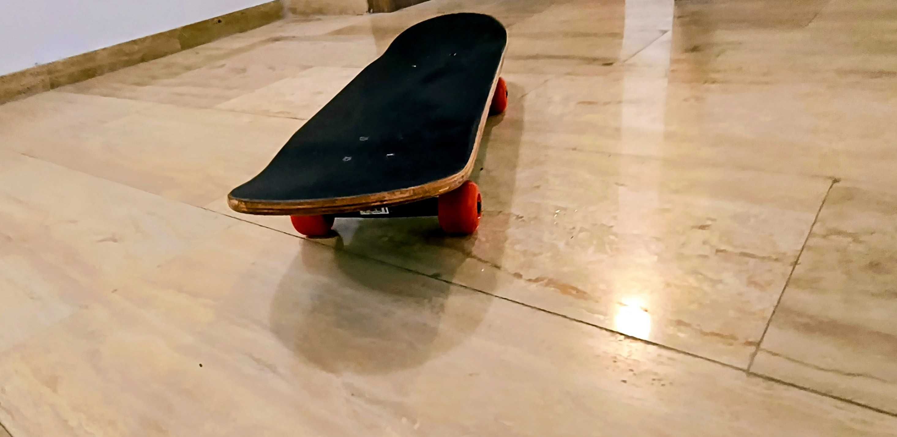 Скейтборд Big Foot, 71,5 x 20 см, ABEC-3, дърво, зелен