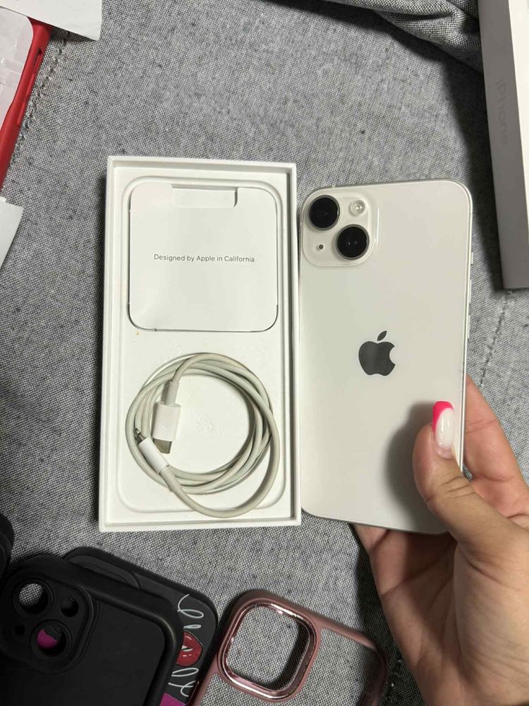 Iphone 14 бял 128гб