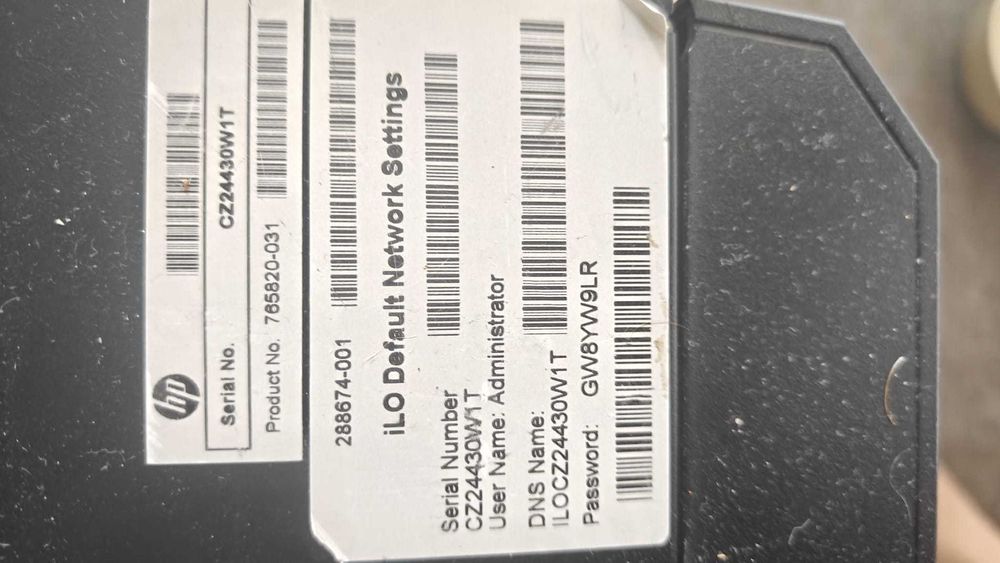 Vand server HP ProLiant ML350 Gen9