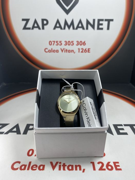 ZAP AMANET VITAN - Ceas Calvin Klein - Gold