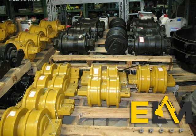 Катки верхние, нижние, гусеницы траки, звенья ходовая Cat Jcb Komatsu