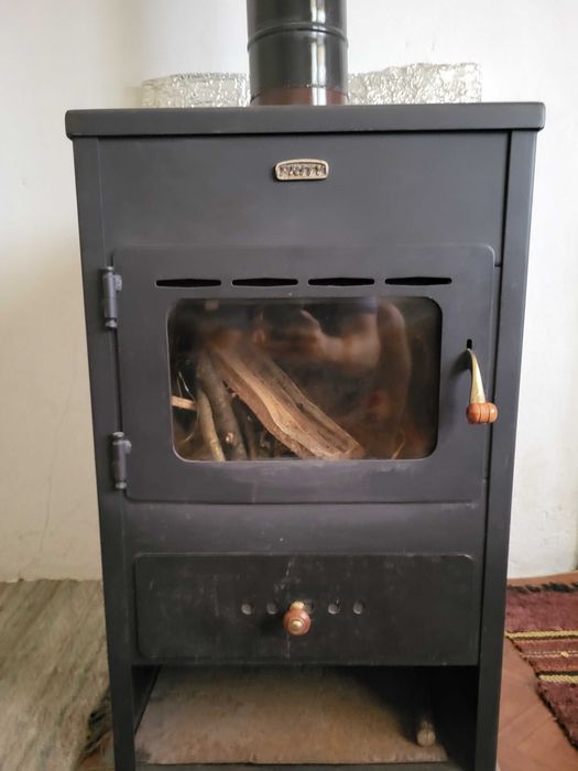 Печка на дърва - голяма
