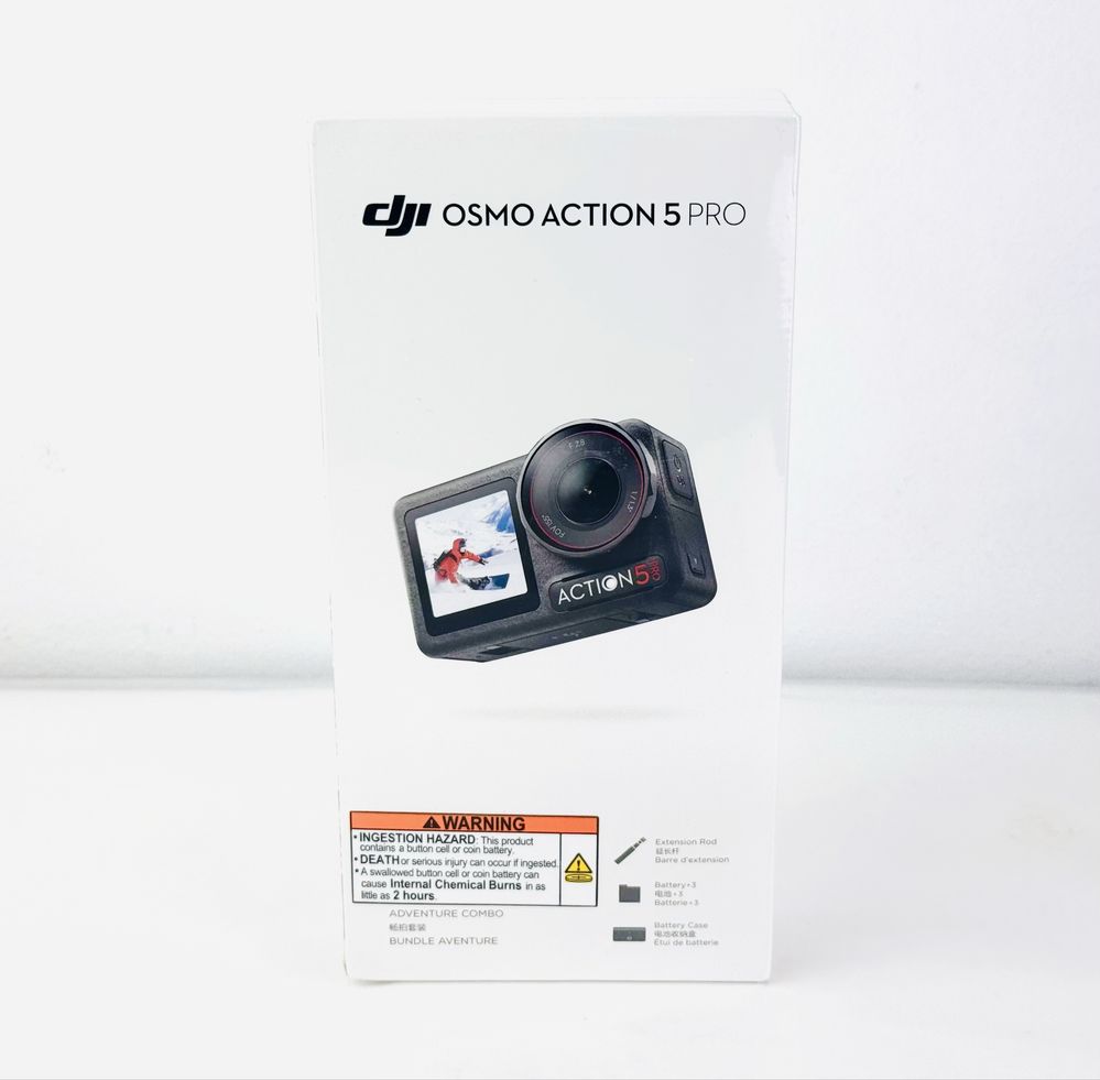 Екшън камера DJI Osmo Action 5 Pro Standard 2г. Гарнация!