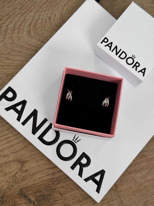 Пандора Pandora обеци