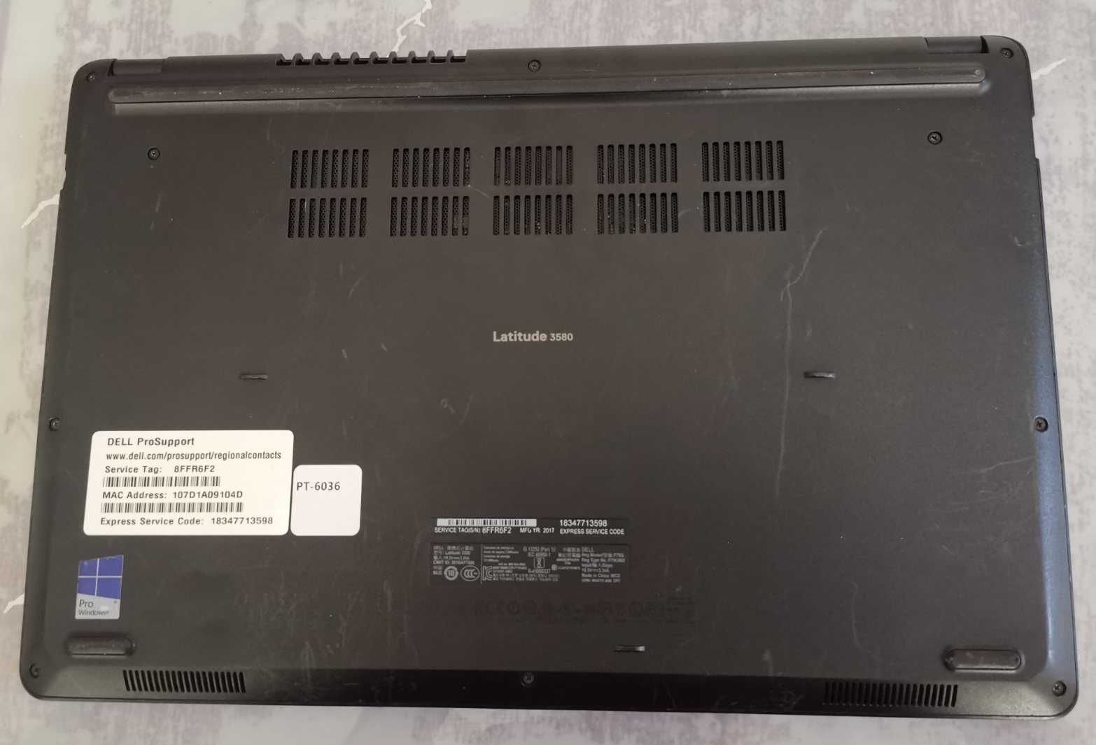 15.6" FHD LCD Business Laptop DELL Latitude 3580, Core i7, 8GB / 256GB