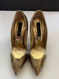 Pantofi Musette bronz marimea 36