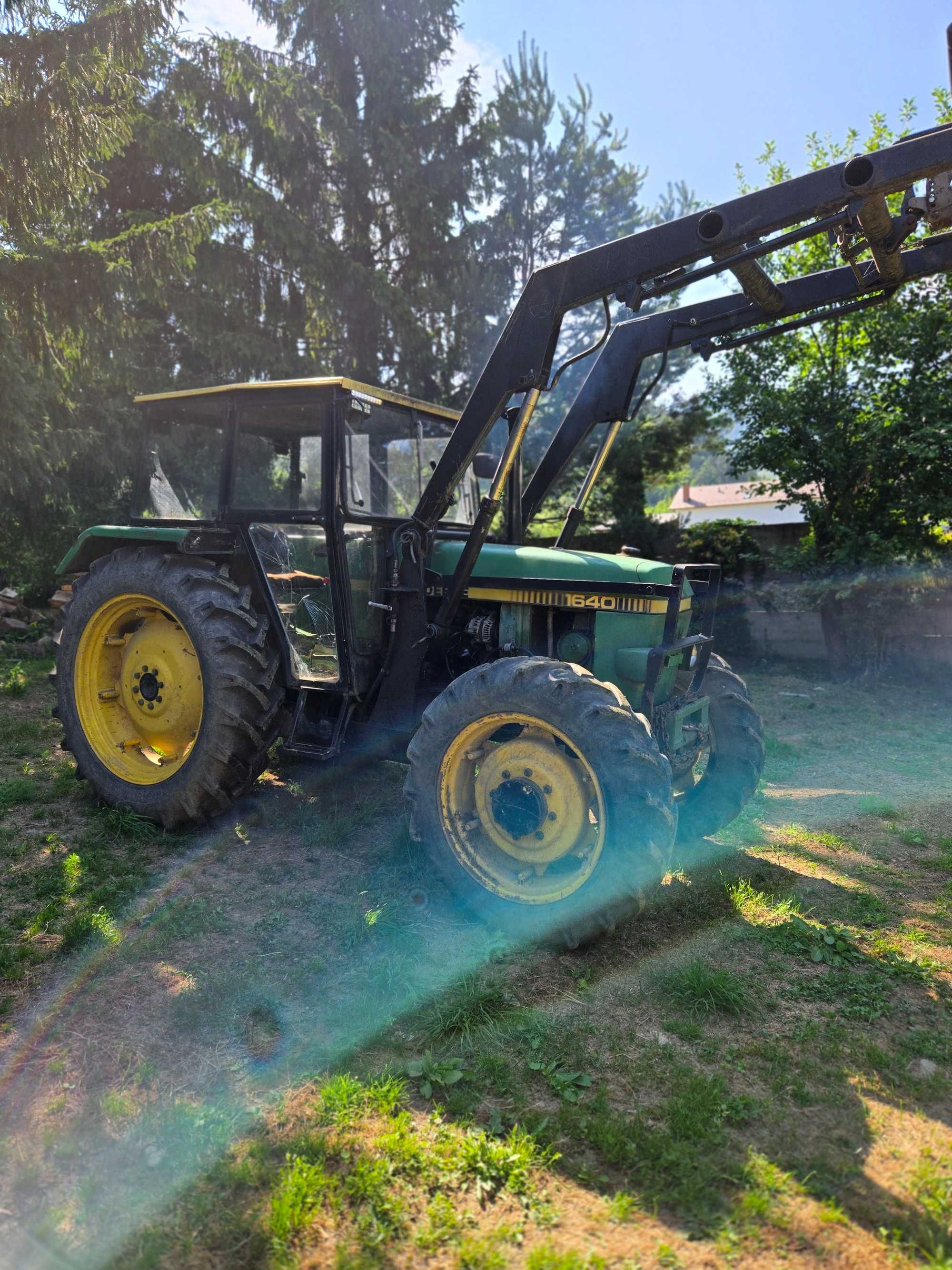Tractor John Deere 1640 4x4 (schimb ulei motor/hidraulic/baterii noi)