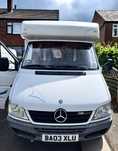 Autorulota Mercedes 316cdi Hymer.