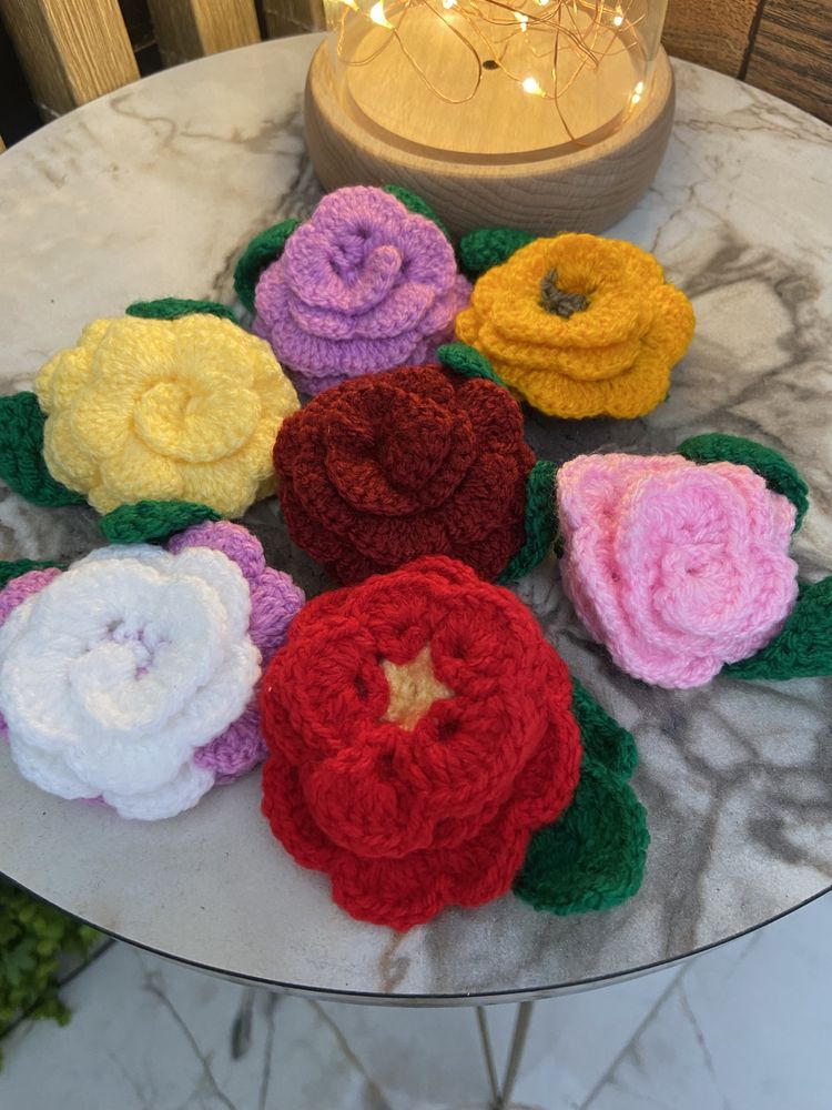 Плетени декоративни рози