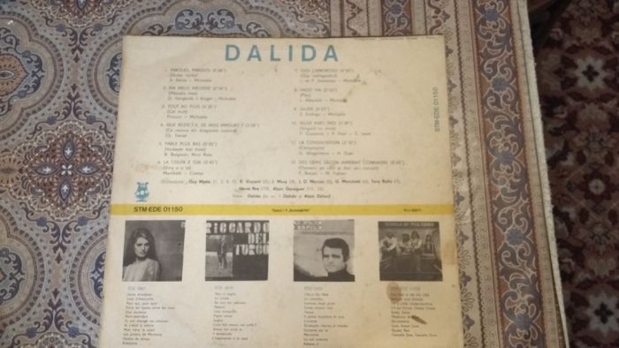 Vinil de colectie-Dalida - Paroles,paroles