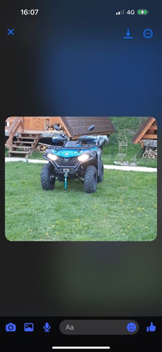 vand atv ca si nou