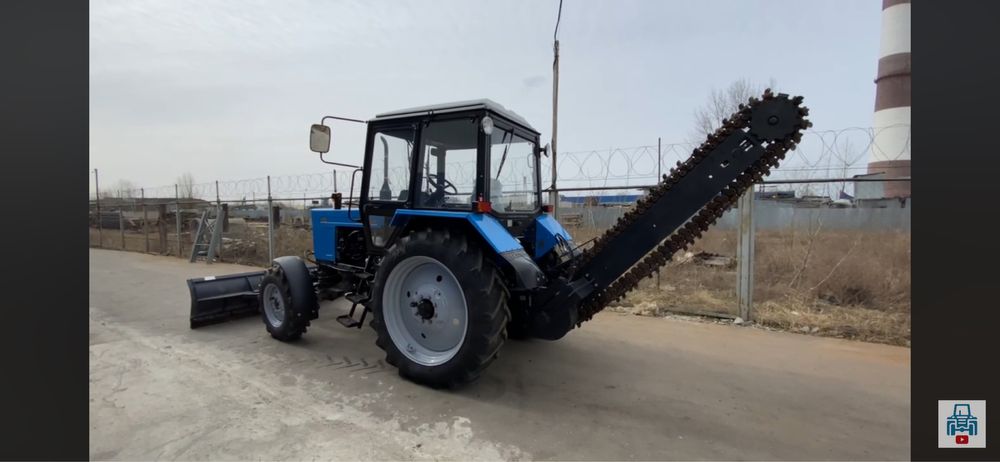 Услуги МТЗ 82.1  Траншеекопателя