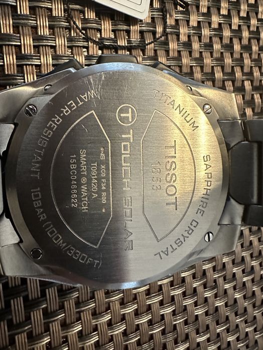 Tissot T Touch Expert Solar full titanium