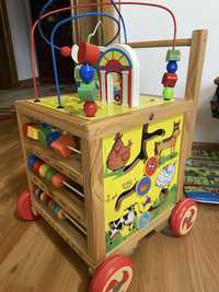 Antemergator din lemn-cub activitati Montessori