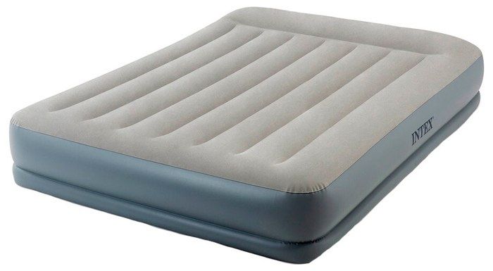 INTEX Надувной кровать Двухспальная (203×152×30). БЕСПЛАТНО Доставка.