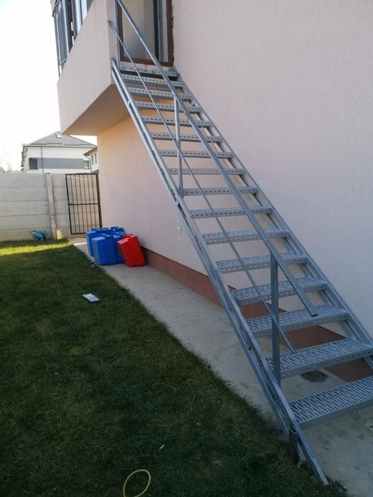 Scara zincata incendu isu