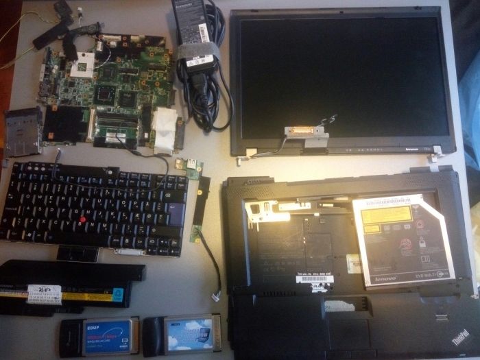 Части за ThinkPad Т400, T410, T410s, T420, T430, T500, T510, T520,