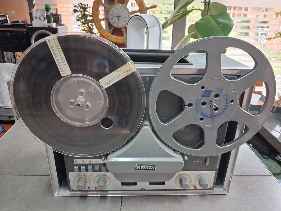 Revox G-36 open-reel tape recorder