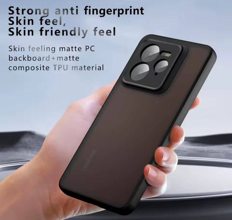 Realme GT7,GT7 pro силиконов кейс удароустойчив с прозрачен гръб Ново