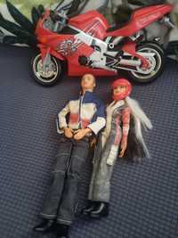 Barbie Papusi Mattel Flavas Bike date Liam si Happy D set