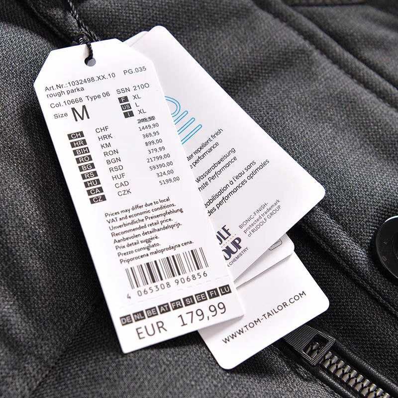 Зимняя куртка, мужской пуховик Duppont Dark Grey [M-3XL]