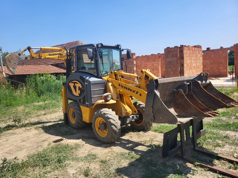 MiniBuldoexavator Venieri 1.33B 2017 1890 ore