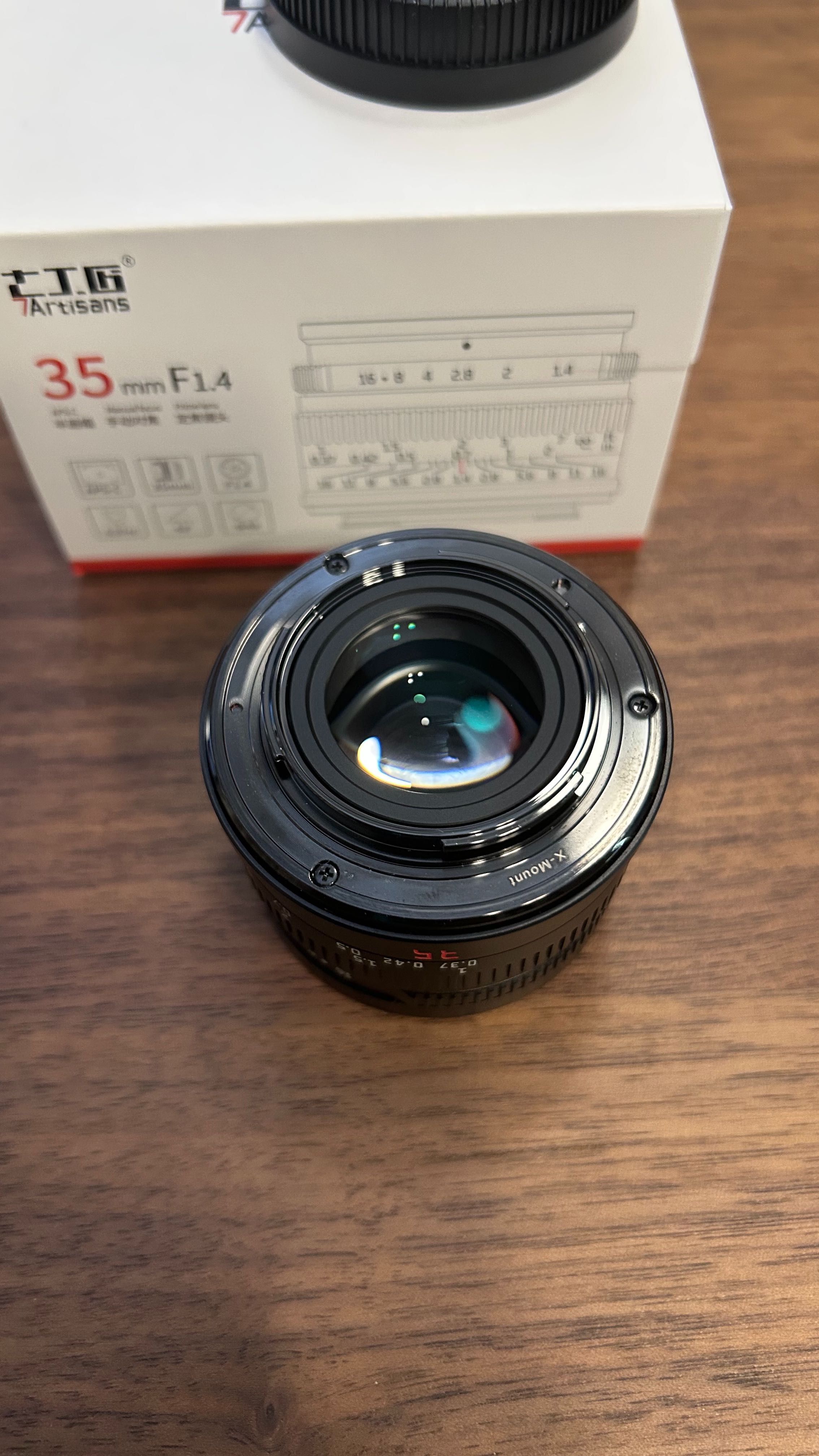 7artisans 35mm f/1.4 ръчен обектив за Fujifilm X-mount