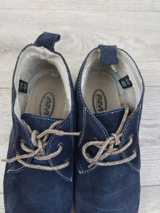 Ghete piele intoarsa barbati 45