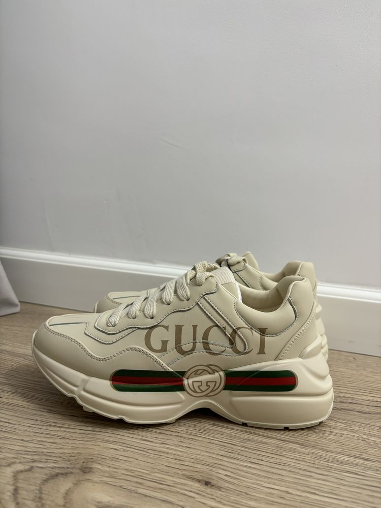 Adidasi Gucci piele naturala 38