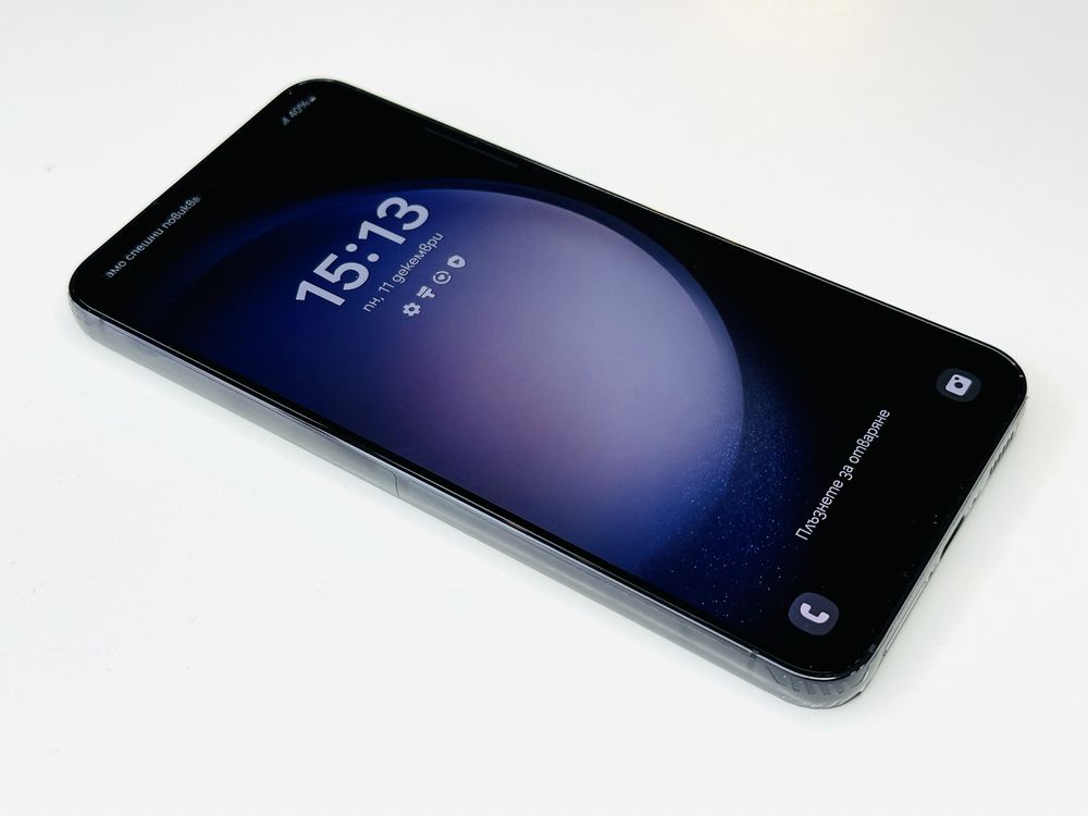 НОВ! Samsung S23 128GB Black Гаранция 1 година